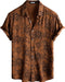 Camisa hawaiana de manga corta con botones para hombre JOTOOK - Quierox - Tienda Online
