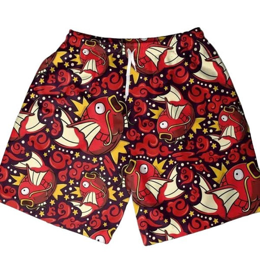 Camisa hawaiana y pantalones cortos de Magikarp Pokémon - Quierox - Tienda Online