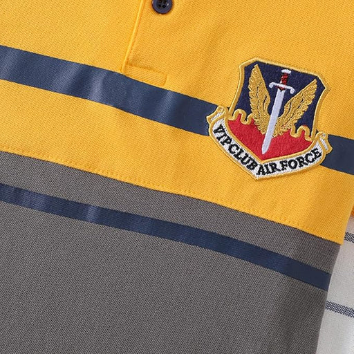 Camisa polo de piqué de manga corta para niños pequeños, uniforme escolar. - Quierox - Tienda Online