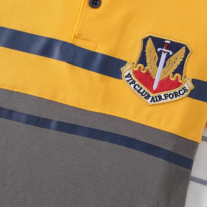 Camisa polo de piqué de manga corta para niños pequeños, uniforme escolar. - Quierox - Tienda Online