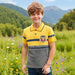 Camisa polo de piqué de manga corta para niños pequeños, uniforme escolar. - Quierox - Tienda Online