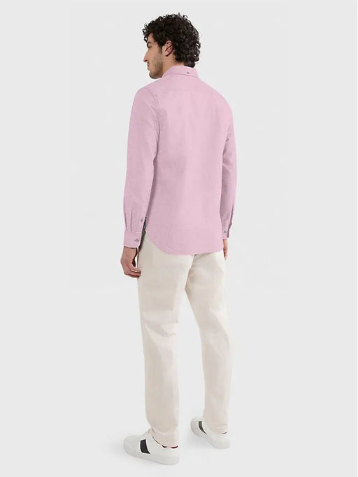 Camisa Tommy Stretch Og Oxford de manga larga para hombre - Quierox - Tienda Online