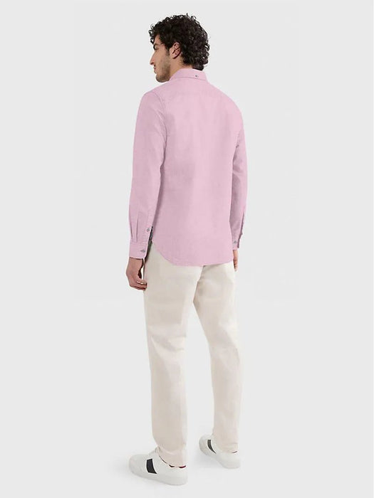 Camisa Tommy Stretch Og Oxford de manga larga para hombre - Quierox - Tienda Online