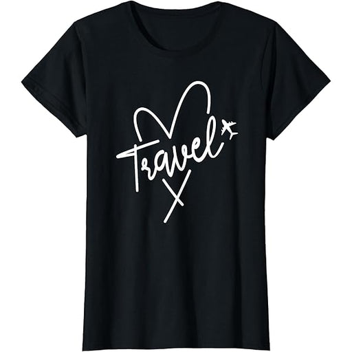 Camiseta con estampado de letras para mujer, uso diario - Quierox - Tienda Online