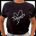 Camiseta con estampado de letras para mujer, uso diario - Quierox - Tienda Online