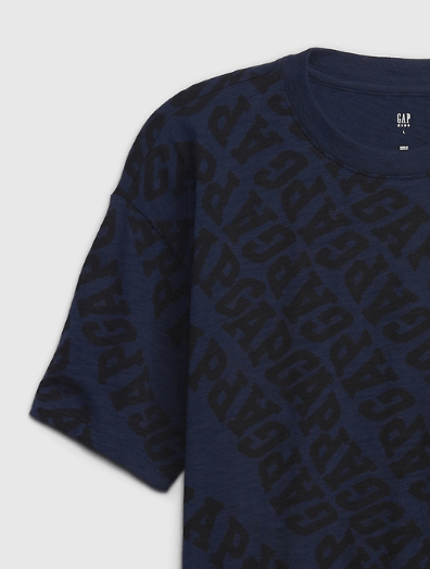 Camiseta con gráfico del logotipo de Gap para niños - Quierox - Tienda Online