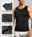 Camiseta de compresión para hombre, chaleco moldeador de cuerpo, sin mangas - Quierox - Tienda Online