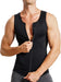 Camiseta de compresión para hombre, chaleco moldeador de cuerpo, sin mangas - Quierox - Tienda Online