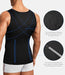 Camiseta de compresión para hombre, chaleco moldeador de cuerpo, sin mangas - Quierox - Tienda Online
