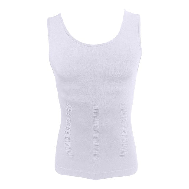 Camiseta de compresión para hombre, moldeador de cuerpo, control de abdomen - Quierox - Tienda Online