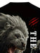 Camiseta de Hombre con Gráfico de León - Impresión Digital 3D - Quierox - Tienda Online
