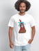 Camiseta de hombre gildan, estampado de Pollo con diadema de bandana y gafas lindo - Quierox - Tienda Online