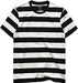 Camiseta de manga corta a rayas para hombre - Quierox - Tienda Online