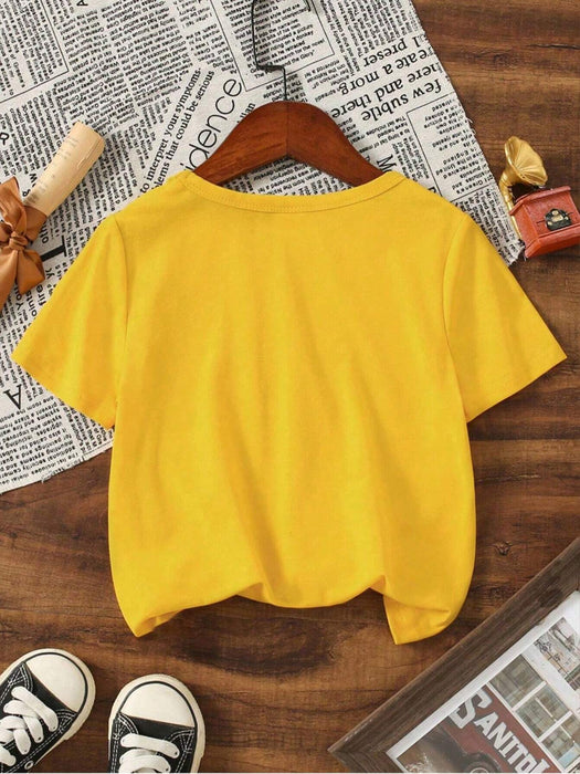 Camiseta de manga corta para bebé niño con estampado divertido de salpicaduras - Quierox - Tienda Online