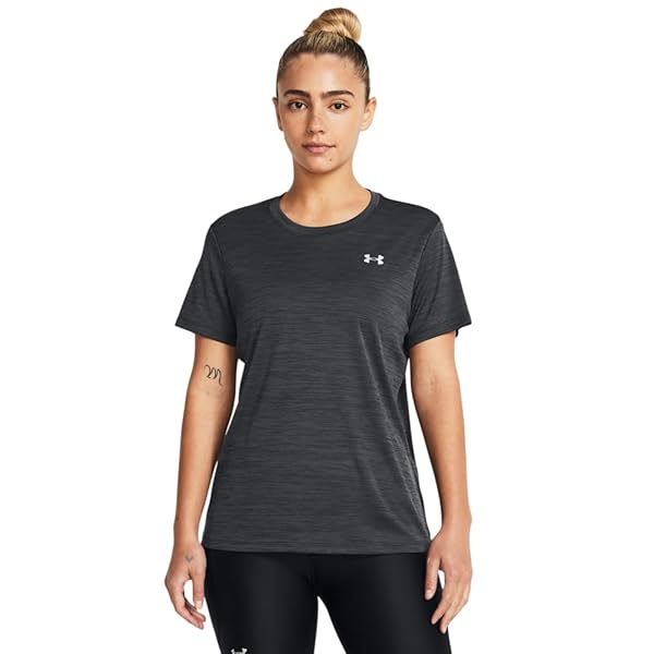 Camiseta de manga corta y cuello redondo Velocity Twist de Under Armour para mujer - Quierox - Tienda Online