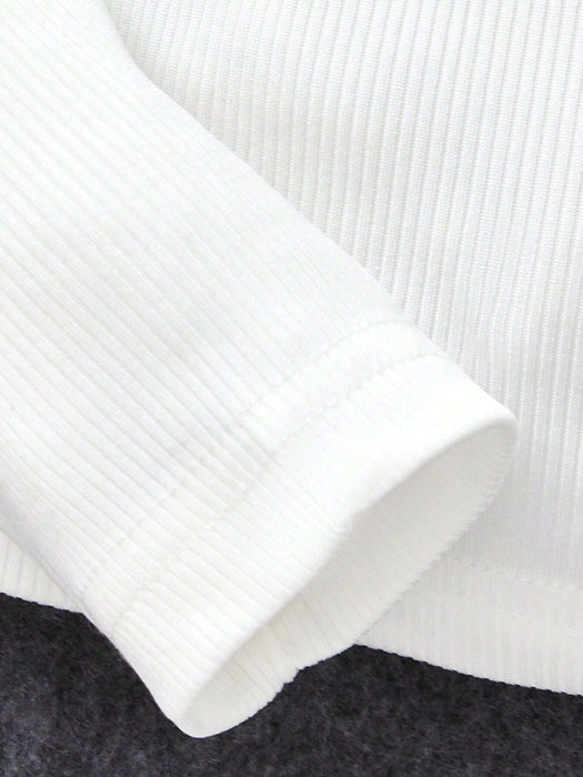 Camiseta de manga larga con estampado de leopardo y corazones para adolescentes - Quierox - Tienda Online