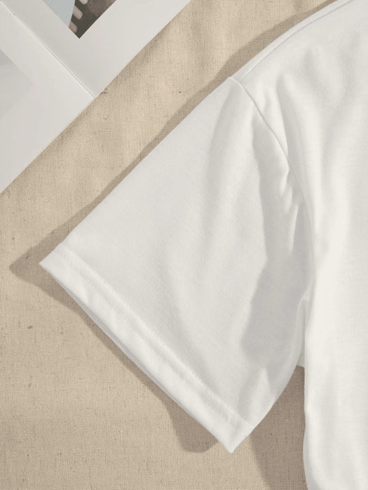 Camiseta de mujer con estampado de panda adorable: prenda cómoda e informal - Quierox - Tienda Online