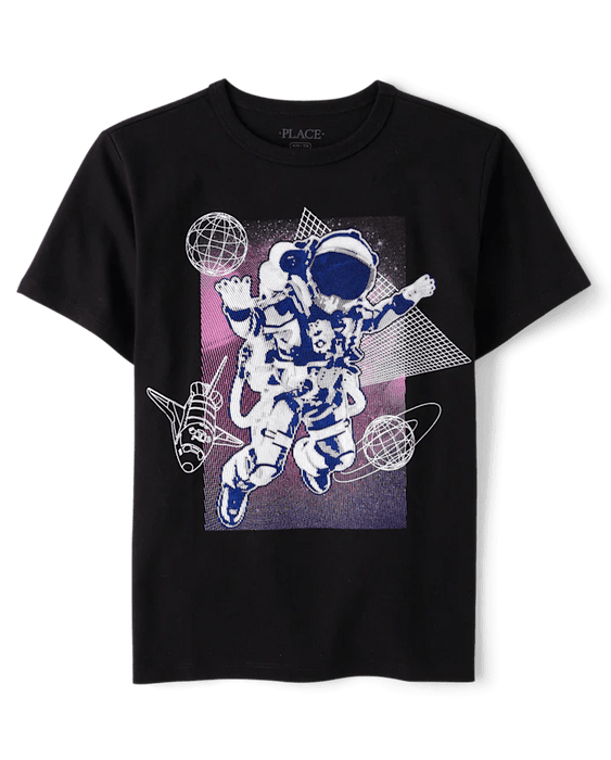 Camiseta de niño con estampado de astronauta - Quierox - Tienda Online