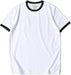 Camiseta deportiva de manga corta con cuello redondo y ribete para hombre - Quierox - Tienda Online