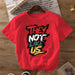 Camiseta deportiva para Niños con Estampado de Letras - Quierox - Tienda Online