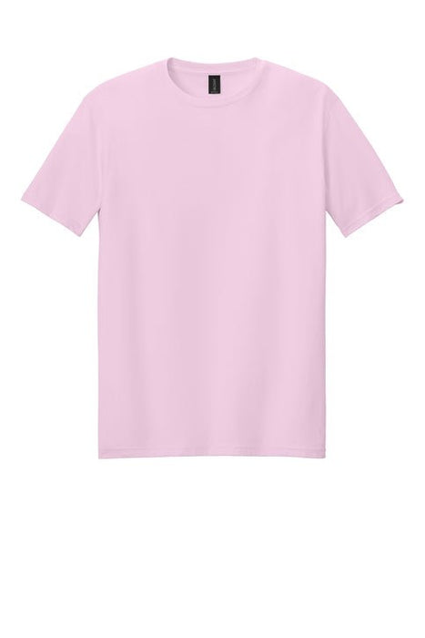 Camiseta Gildan manga corta con cuello redondo - rosado claro - Quierox - Tienda Online