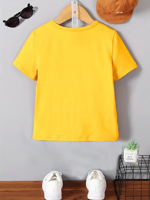 Camiseta gráfica de camión monstruo para niños, Estampado vibrante de vehículo todoterreno - Quierox - Tienda Online