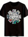 Camiseta Gráfica Negra para Hombre con Diseño de Red Hot Chili Peppers - Quierox - Tienda Online
