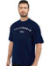Camiseta oversize de algodón con cuello redondo y estampado tipográfico - Quierox - Tienda Online