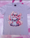 Camiseta para niña, estampado de Lilo & Stitch - Quierox - Tienda Online