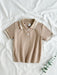 Camiseta polo de manga corta para bebé niño de Vintaside Kids, estilo casual y sencillo. - Quierox - Tienda Online