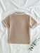 Camiseta polo de manga corta para bebé niño de Vintaside Kids, estilo casual y sencillo. - Quierox - Tienda Online