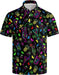 Camiseta polo de manga corta para hombre estilo retro años 80 y 90 - Quierox - Tienda Online