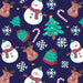 Camiseta uniforme médico de manga corta con cuello en V estampado de navidad - Quierox - Tienda Online