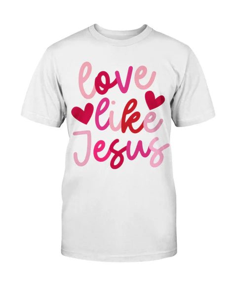 Camiseta unisex "Ama como Jesús" - Quierox - Tienda Online