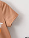 Camiseta y pantalones cortos con gráfico de oso y letra para niño pequeño - Quierox - Tienda Online