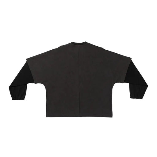 Camiseta yeezy manga larga para hombre TS-05-Negro - Quierox - Tienda Online