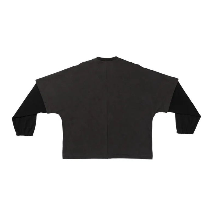Camiseta yeezy manga larga para hombre TS-05-Negro - Quierox - Tienda Online