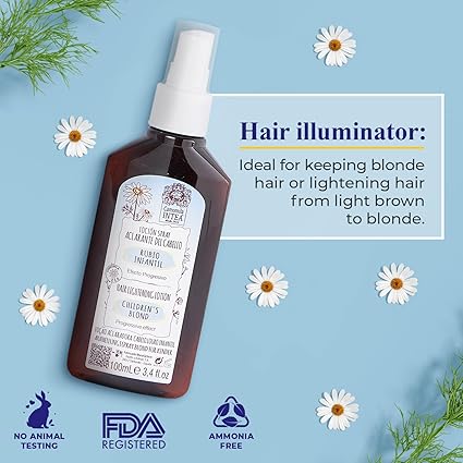 Camomila Intea - Aclarador para el cabello para niños, espray de aclaramiento solar - Quierox - Tienda Online