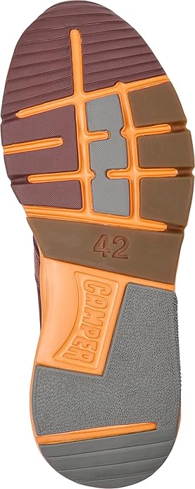 Camper Drift K100876 Zapatillas de tela burdeos y naranja para hombre - Quierox - Tienda Online