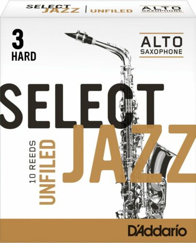 Cañas para saxofón alto D'Addario Select Jazz sin limar EB - Quierox - Tienda Online