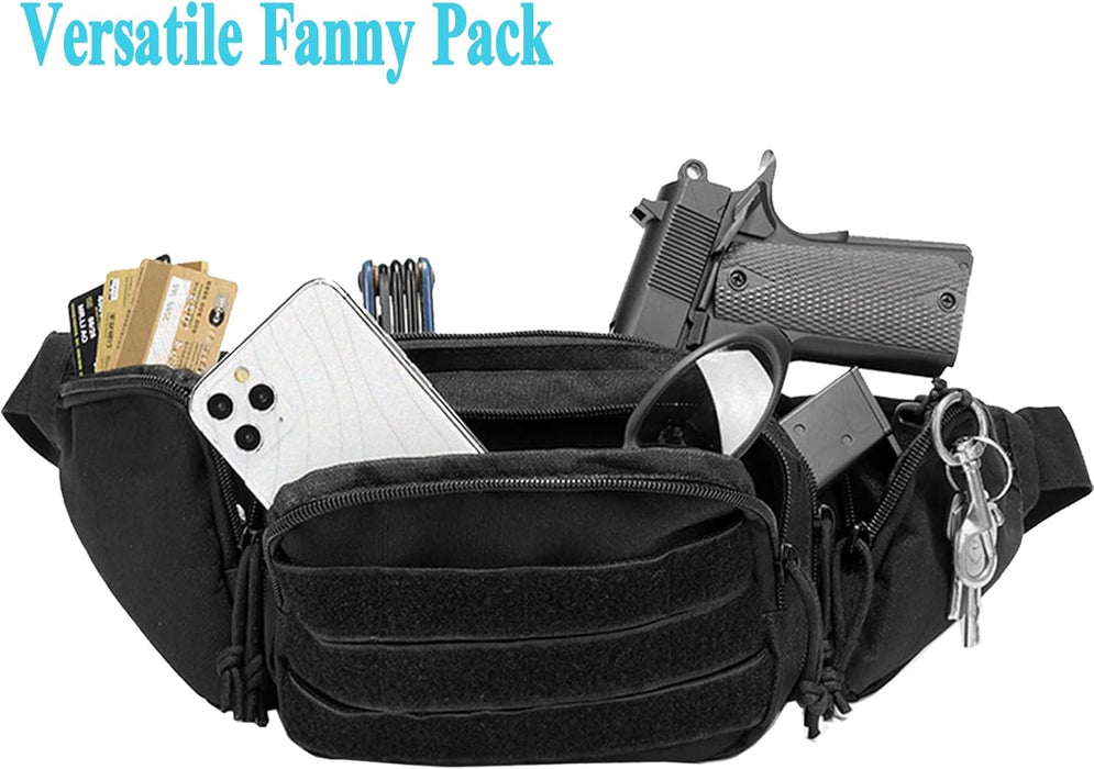 Cangurera de pistola oculta, bolsa táctica para la cintura - Quierox - Tienda Online