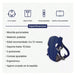 Cangurera Mochila Porta Bebe Ergonómica 3 en 1 Azul - Quierox - Tienda Online