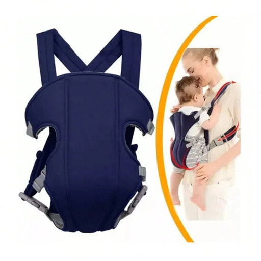 Cangurera Mochila Porta Bebe Ergonómica 3 en 1 Azul - Quierox - Tienda Online