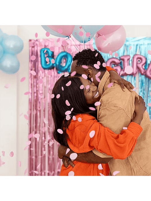 Cañones de confeti para revelar el género, bodas, cumpleaños, graduaciones, baby shower - Quierox - Tienda Online