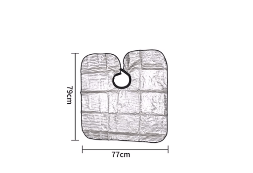 Capa para teñir el cabello, capa impermeable para peluquero profesional - Quierox - Tienda Online