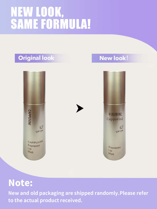 Cappuvini Solo brillo de labios de niebla mate de terciopelo, impermeable - Quierox - Tienda Online