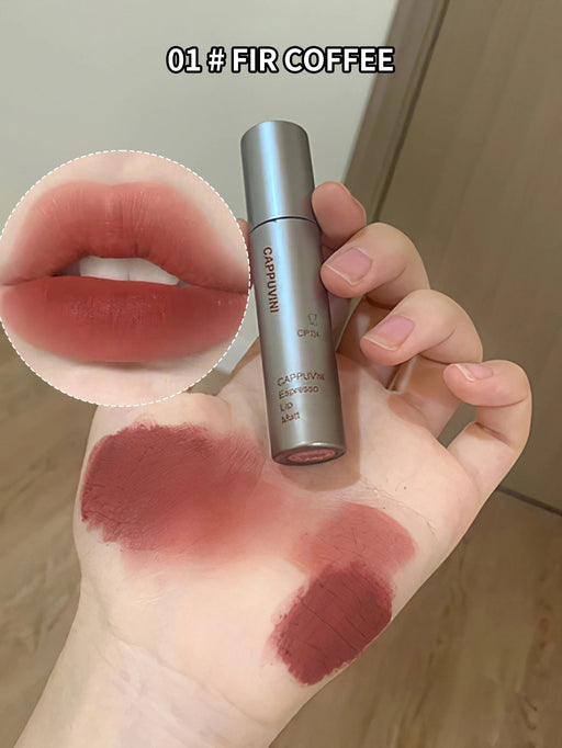 Cappuvini Solo brillo de labios de niebla mate de terciopelo, impermeable - Quierox - Tienda Online
