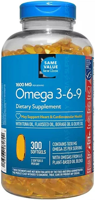 Cápsulas blandas Member's Mark Omega 3 - 6 - 9 con aceite de atún de origen sostenible - Quierox - Tienda Online