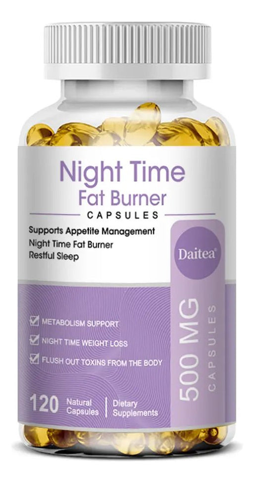Cápsulas Quemagrasas Nocturnas No Irritantes, 120 Cápsulas Sin Sabor - Quierox - Tienda Online