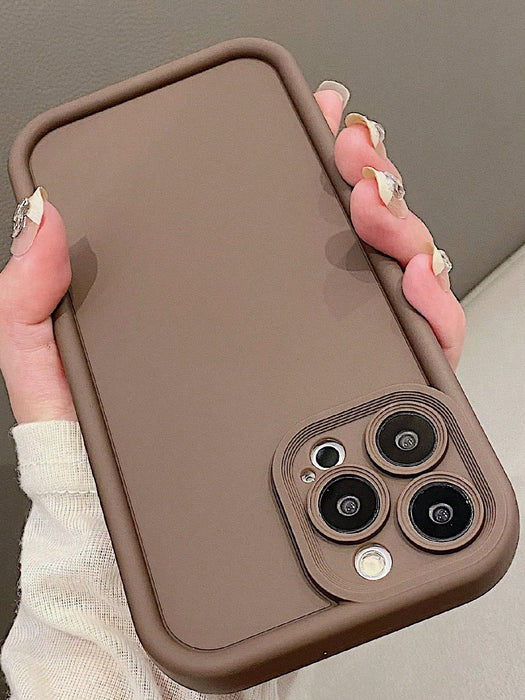 Carcasa blanda mate simple y sólida, adecuada, regalo de Navidad para iPhone 14 Pro Max - Quierox - Tienda Online